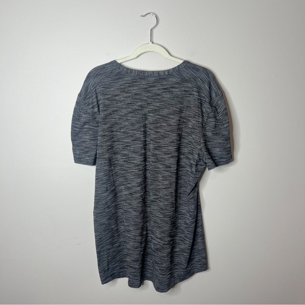 Lululemon Men’s Pulse Sub Short Sleeve Heathered Black - Picture 7 of 8
